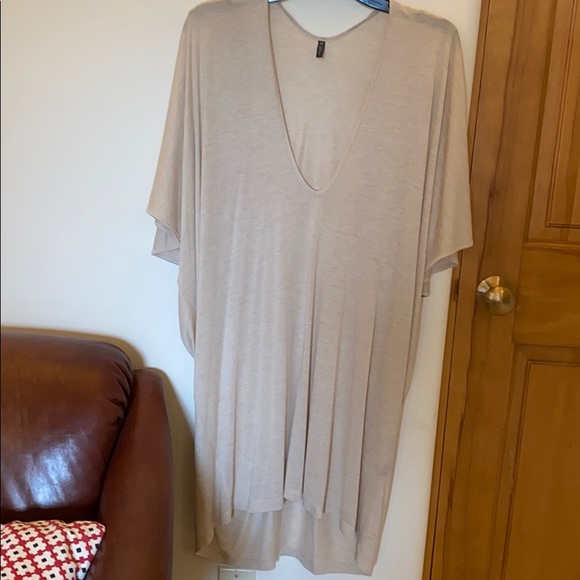 Oatmeal Long Tunic/Dress by Riller and Fount - Picture 1 of 9